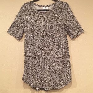 Old Navy black and white Tunic, Medium
